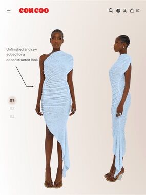 coucoo asymmetrical dress Dresses for Women on Sale up to 90% Off: Poshmark Khanums X Revolve Backless Smoky Blue (LightSteelBlue) Women's size:24 New With Tags
